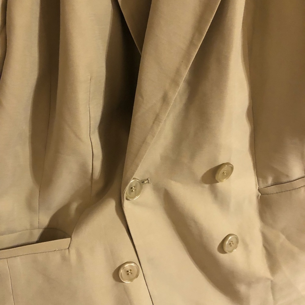 Eloquii tan/khaki blazer sz 18